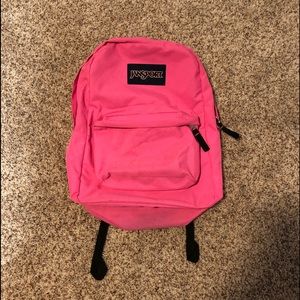 Pink Jansport Backpack